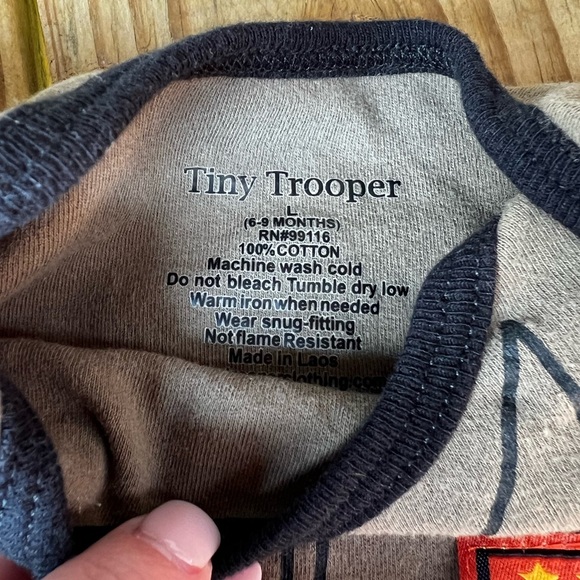 Infant Baby 2 Brown and Black Snap Bodysuits - Picture 2 of 5